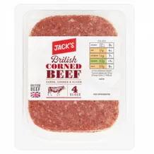 Jack's Corned Beef 4 Slices 125g